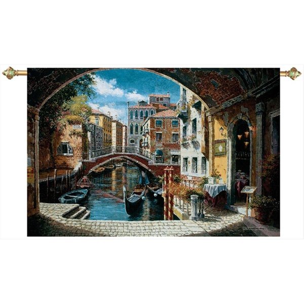 H2H Archway To Venice Tapestry Wall Hanging Horizontal 71 X 48 in. H2385560